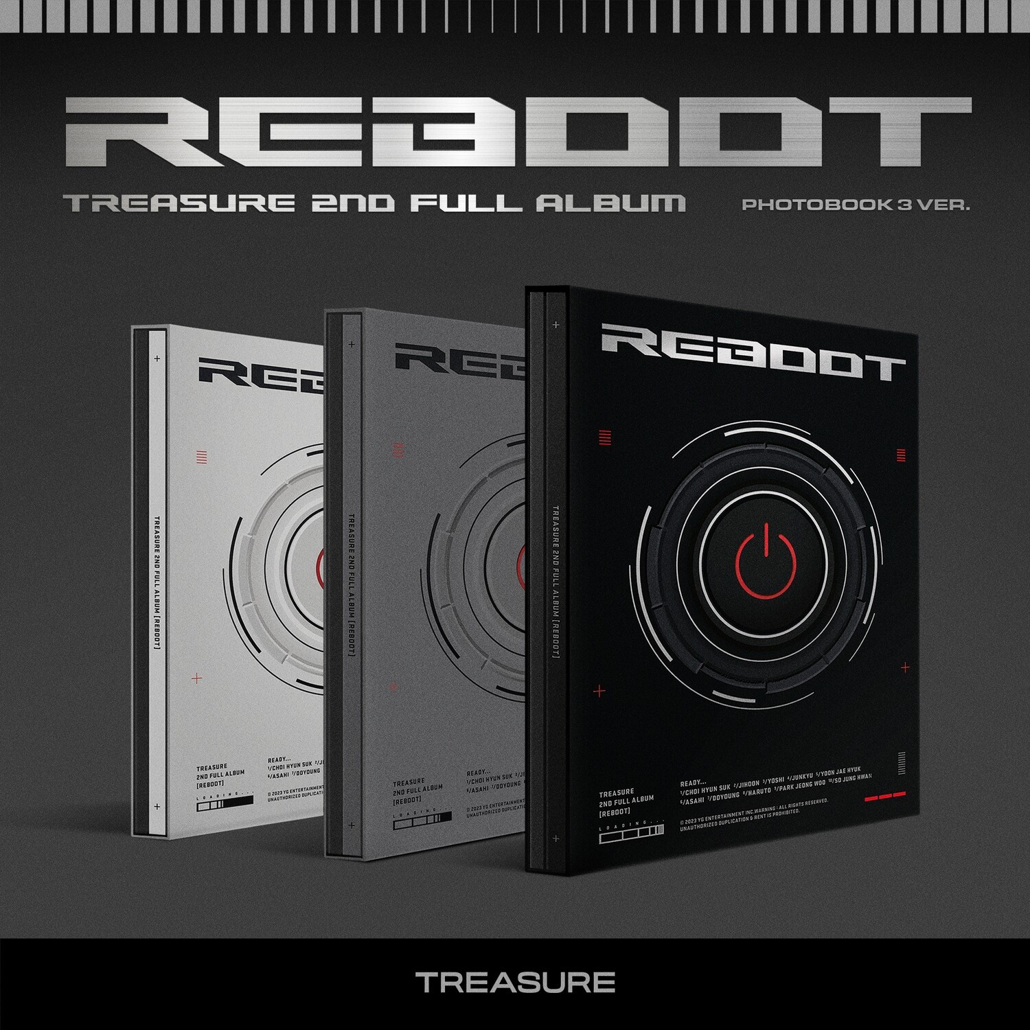 [PRE-ORDER] TREASURE - 2ND FULL ALBUM - REBOOT