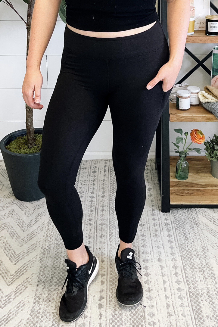 Soft Leggings with Side Pockets