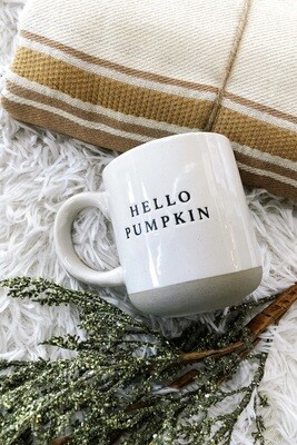 Hello Pumpkin Stoneware Mug Hello Pumpkin Stoneware Mug