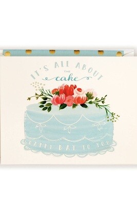 All About The Cake Greeting Card All About The Cake Greeting Card