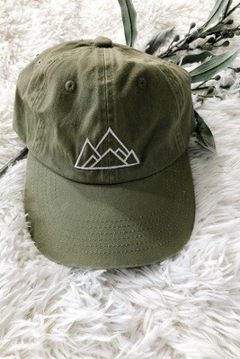 Mountain Embroidered Hat