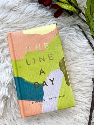 Modern 1 Line A Day Journal