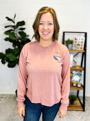 Rosewood Stay Lifted Long Sleeve T-Shirt Rosewood Stay Lifted Long Sleeve T-Shirt