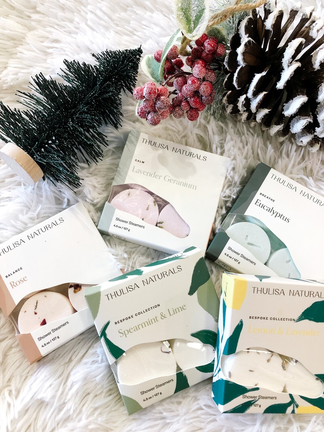 Natural Shower Steamer Set Mod Mountain Boutique