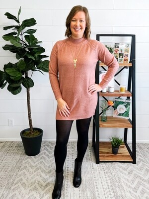 Mauve Sweater Dress Mauve Sweater Dress