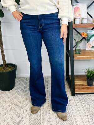 Florence Dark Wash Flare Denim Florence Dark Wash Flare Denim