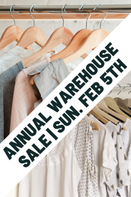 Warehouse Sale Early Access Tickets