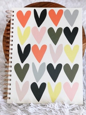Multi Color Spiral Notebook