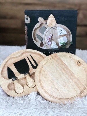 Brie Cheese Board & Tool Set