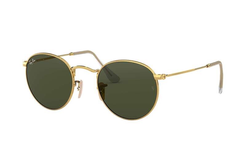 Occhiale da Sole Unisex Ray-Ban Round Metal RB3447 001 Occhiale da Sole Unisex Ray-Ban Round Metal RB3447 001