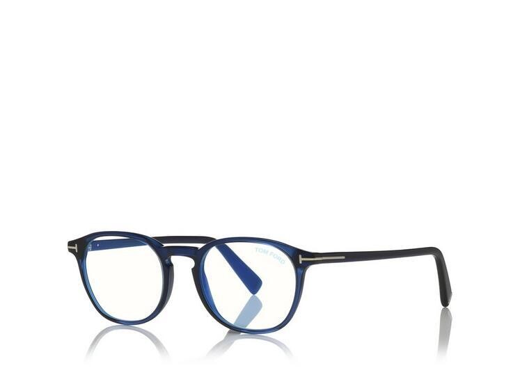Occhiale da Vista Unisex Tom Ford FT5583-B 090 Occhiale da Vista Unisex Tom Ford FT5583-B 090