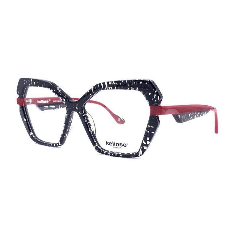 Occhiale da Vista Kelinse DIANA Black Lines Fucsia