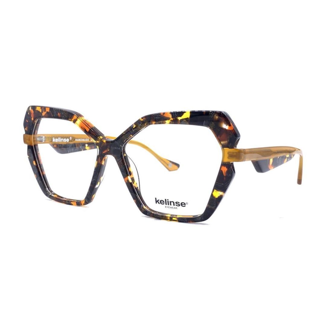 Occhiale da Vista Kelinse DIANA Stone Tortoise Honey