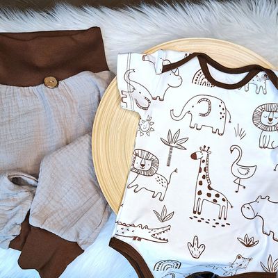 Musselinhose Beige Musselinhose Beige