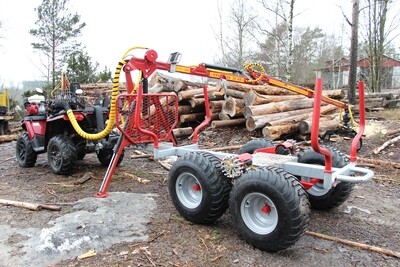 KRANMAN T1750E 4WD METSÄVAUNU