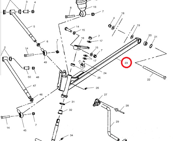 PITKITTÄSTUKIVARSI POLARIS OIKEA