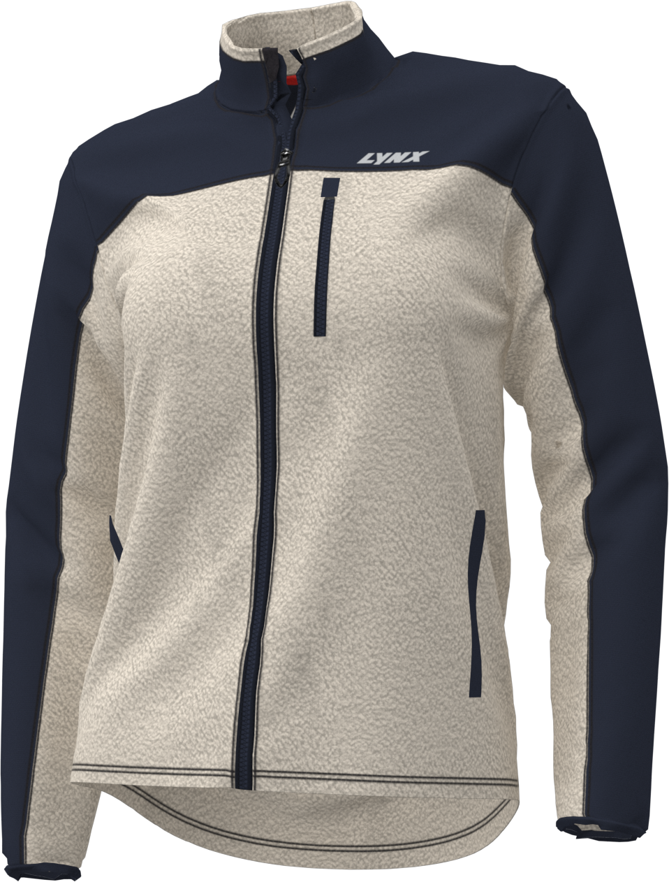 LYNX NAISTEN TEDDY FLEECE TAKKI BEIGE