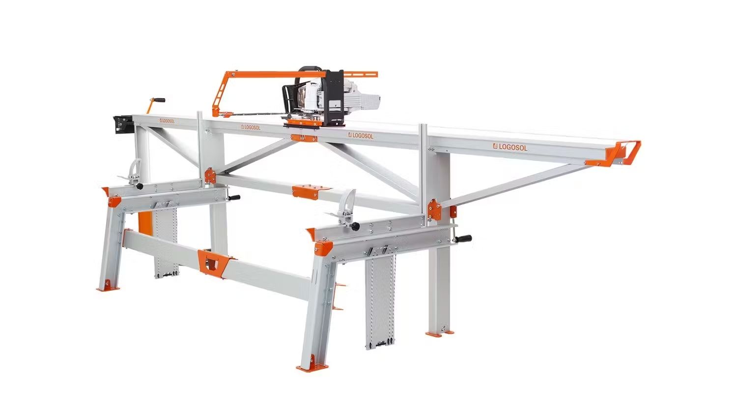 LOGOSOL F2+ Ketjusahalaitos (4 m) + Stihl MS661, manuaalinen etäsyöttö