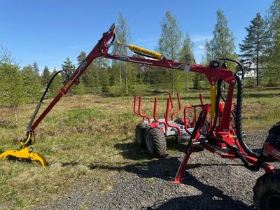Kranman T1850 Pro+ 4WD, 4.5m kuormainkärry