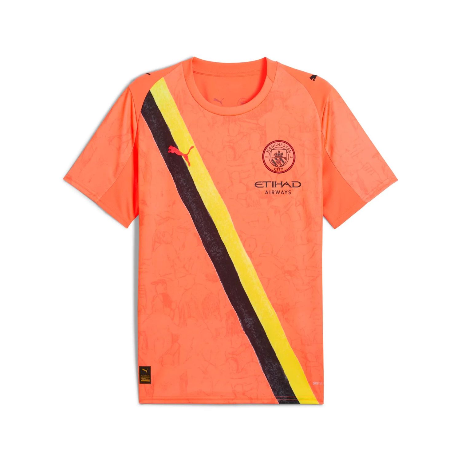 Maglia KidSuper Manchester City Arancio Adulto 2025/2026