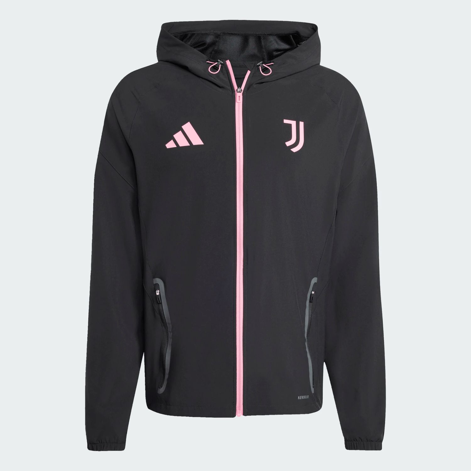 Felpa Full Zip con Cappuccio Juve Adulto 2025/2026