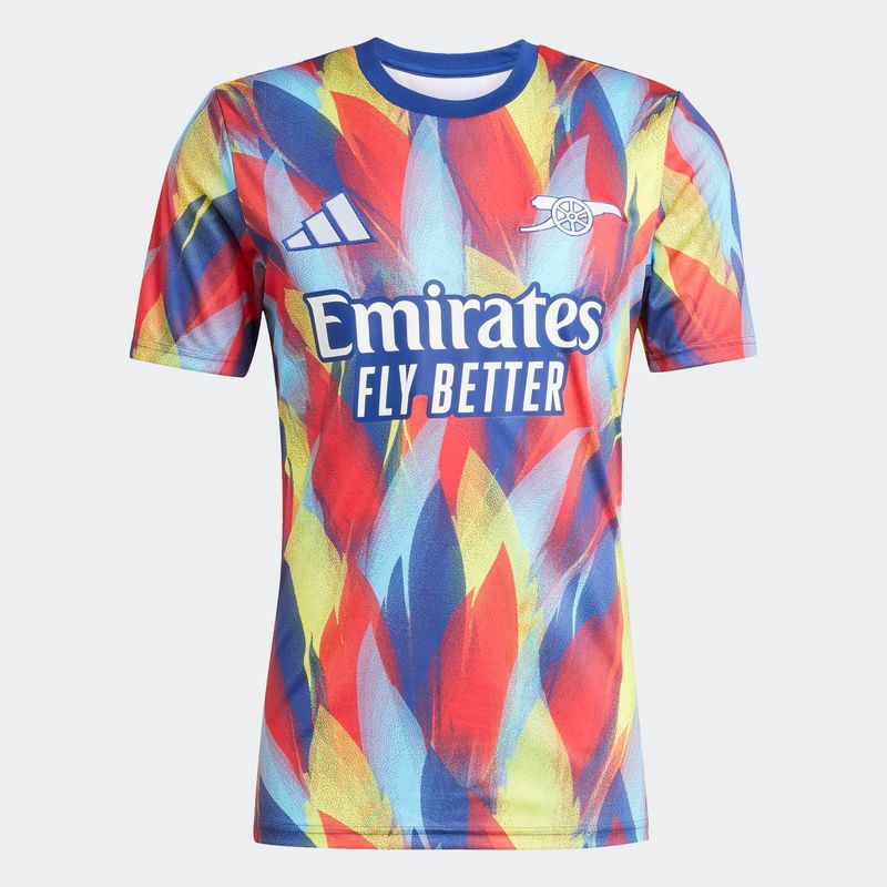 Maglia Pre Match Arsenal Adulto 2025/2026 Maglia Pre Match Arsenal Adulto 2025/2026