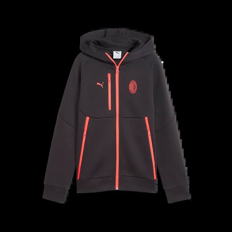 Felpa Full Zip Milan Bambino 2026/2027