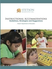Instructional Accommodations (Hawaii Version) - Print