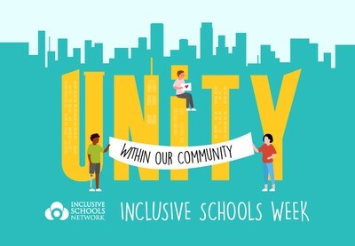100 Count Bundle of Inclusive Schools Week Stickers