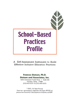 School-Based Practices Profile