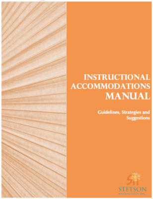 Instructional Accommodations Manual (Digital)