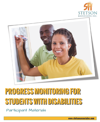 Progress Monitoring for Students with Disabilities