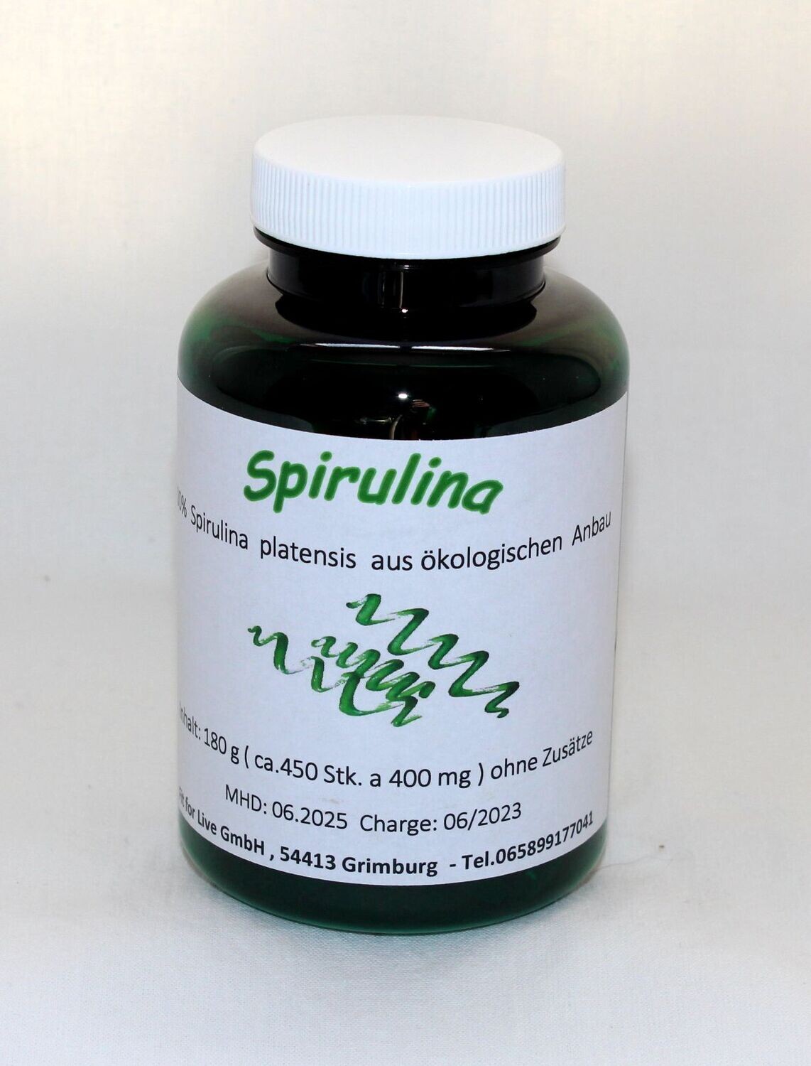 Spirulina Algen Presslinge Bio 180g