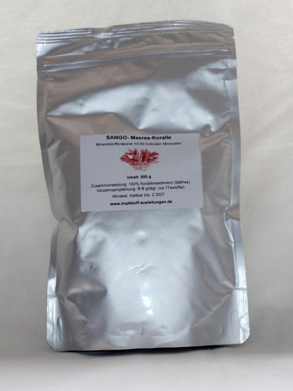 Sango Korallen Calzium/Magnesium Pulver 500g Sango Korallen Calzium/Magnesium Pulver 500g