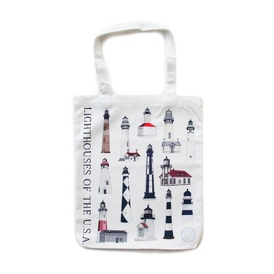 Lighthouses Of The USA Tote Bag