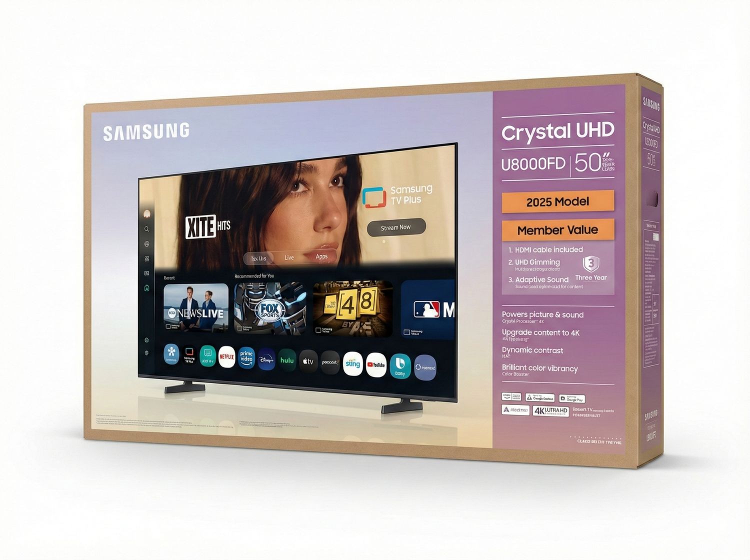 Samsung Crystal U8000FD 50" 