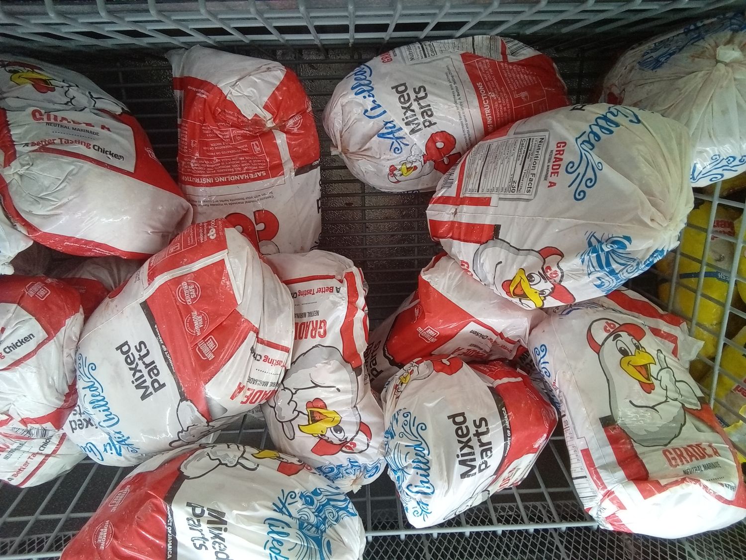 CB Frozen Mixed Parts Per Pound