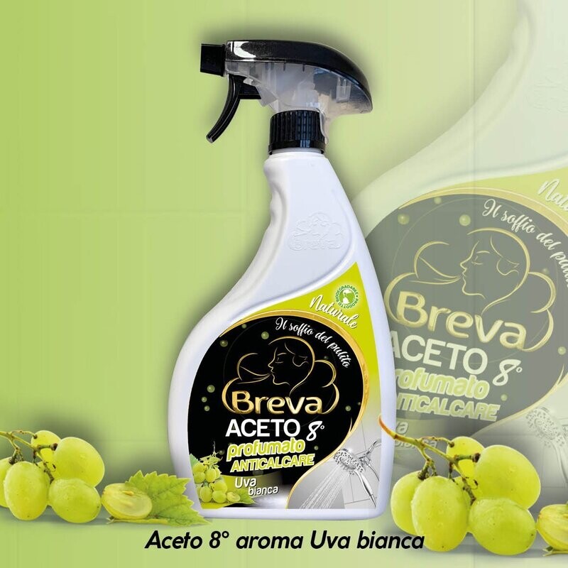 ACETO 8° PROFUMATO UVA BIANCA  700 ML (Conf. da 1/3/6/12 flaconi)
