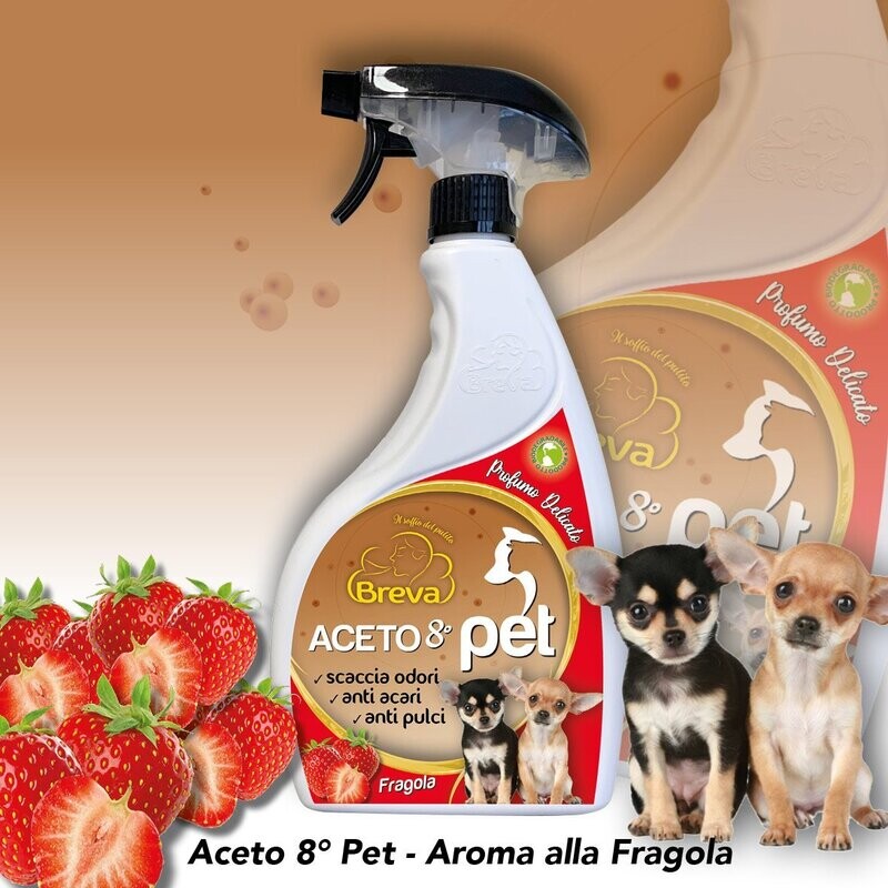 ACETO 8° PET PROFUMATO FRAGOLA  700 ML (Conf. da 1/3/6/12 flaconi)
