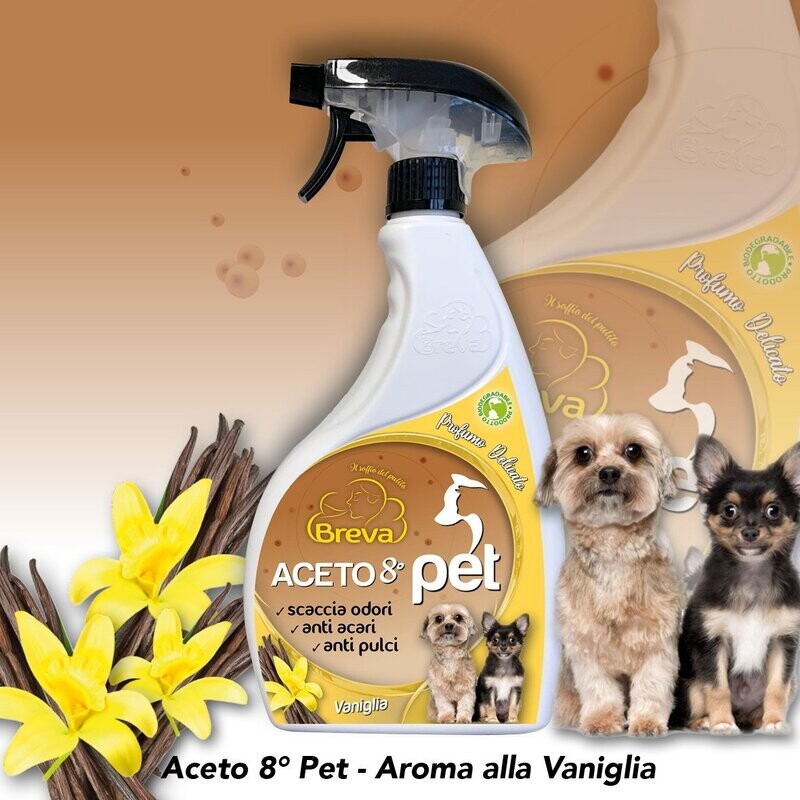 ACETO 8° PET PROFUMATO VANIGLIA  700 ML (Conf. da 1/3/6/12 flaconi)