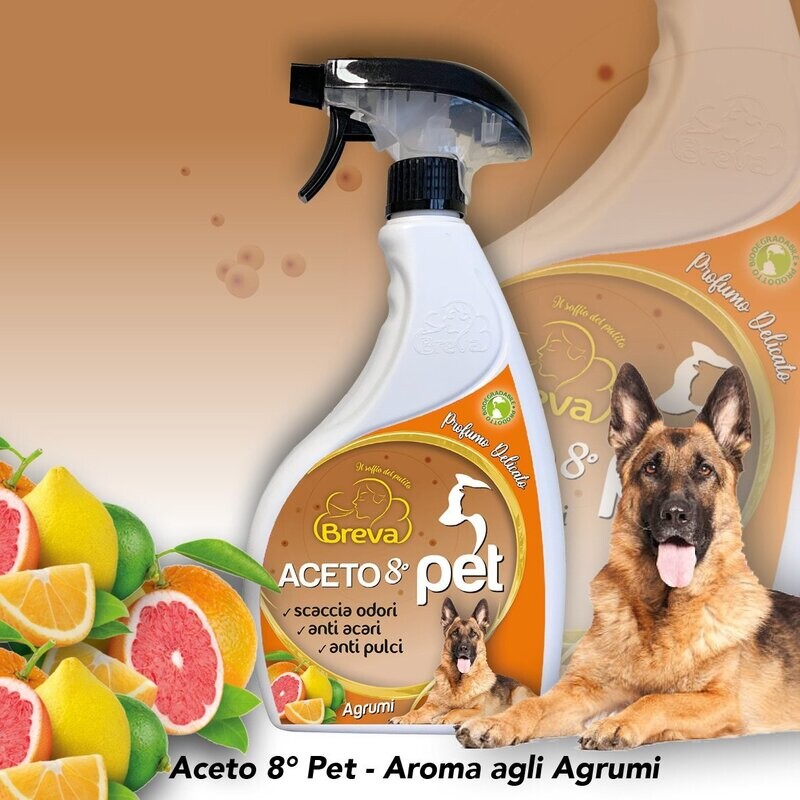 ACETO 8° PET PROFUMATO AGRUMI  700 ML (Conf. da 1/3/6/12 flaconi)