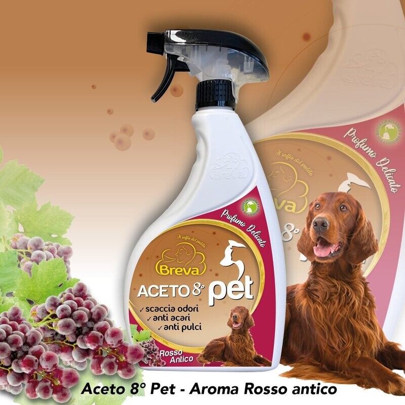 ACETO 8° PET PROFUMATO ROSSO ANTICO   700 ML (Conf. da 1/3/6/12 flaconi)