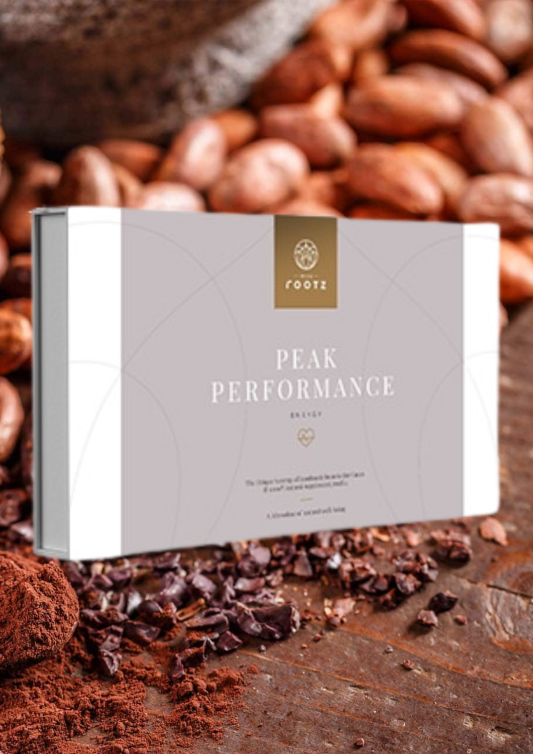 Peak Performance Maanddosering Truffel, Cacao met Cordyceps Militaris & MCT-olie