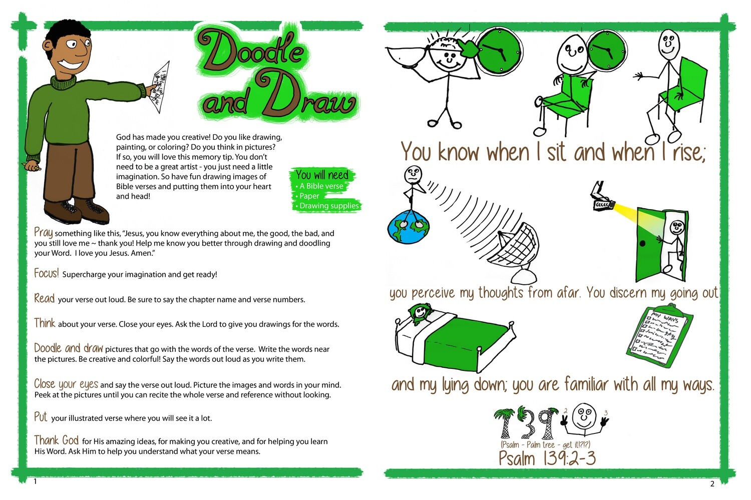 &quot;Doodle and Draw&quot; Technique
