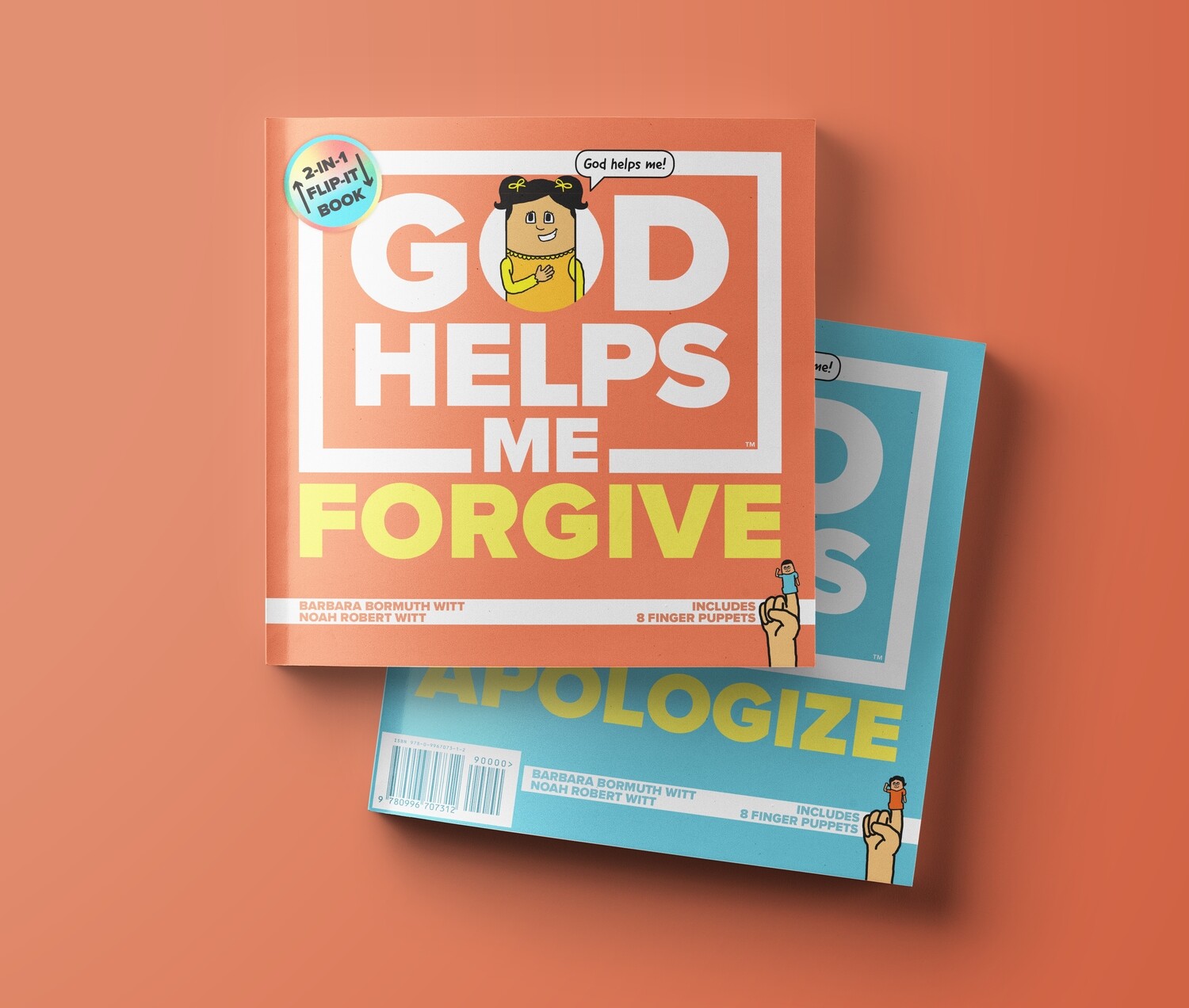 God Helps Me Forgive &amp; Apologize: 2-in-1 Flip-it Book