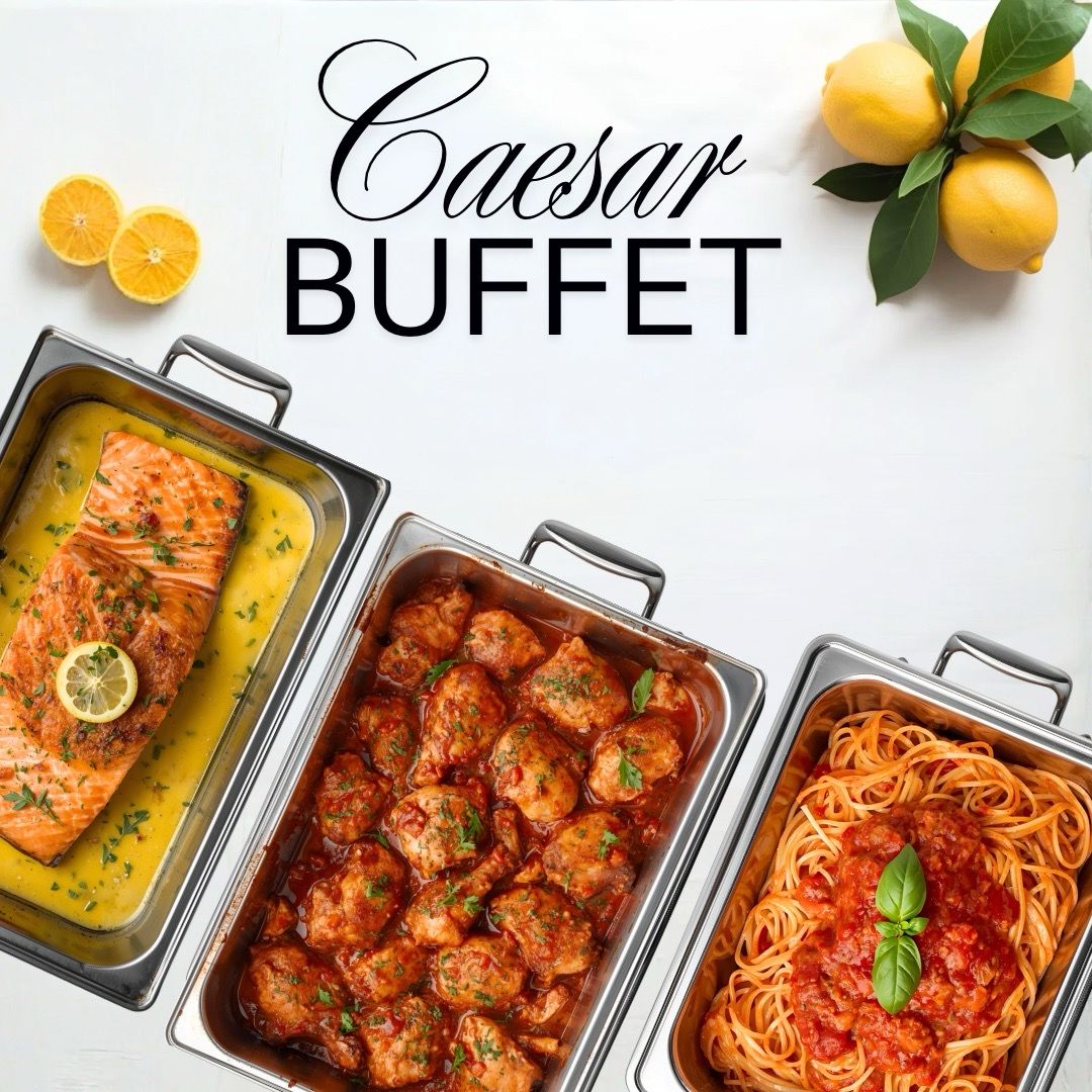 Caesar's Buffet with Live Pasta Station Caesar's Buffet with Live Pasta Station