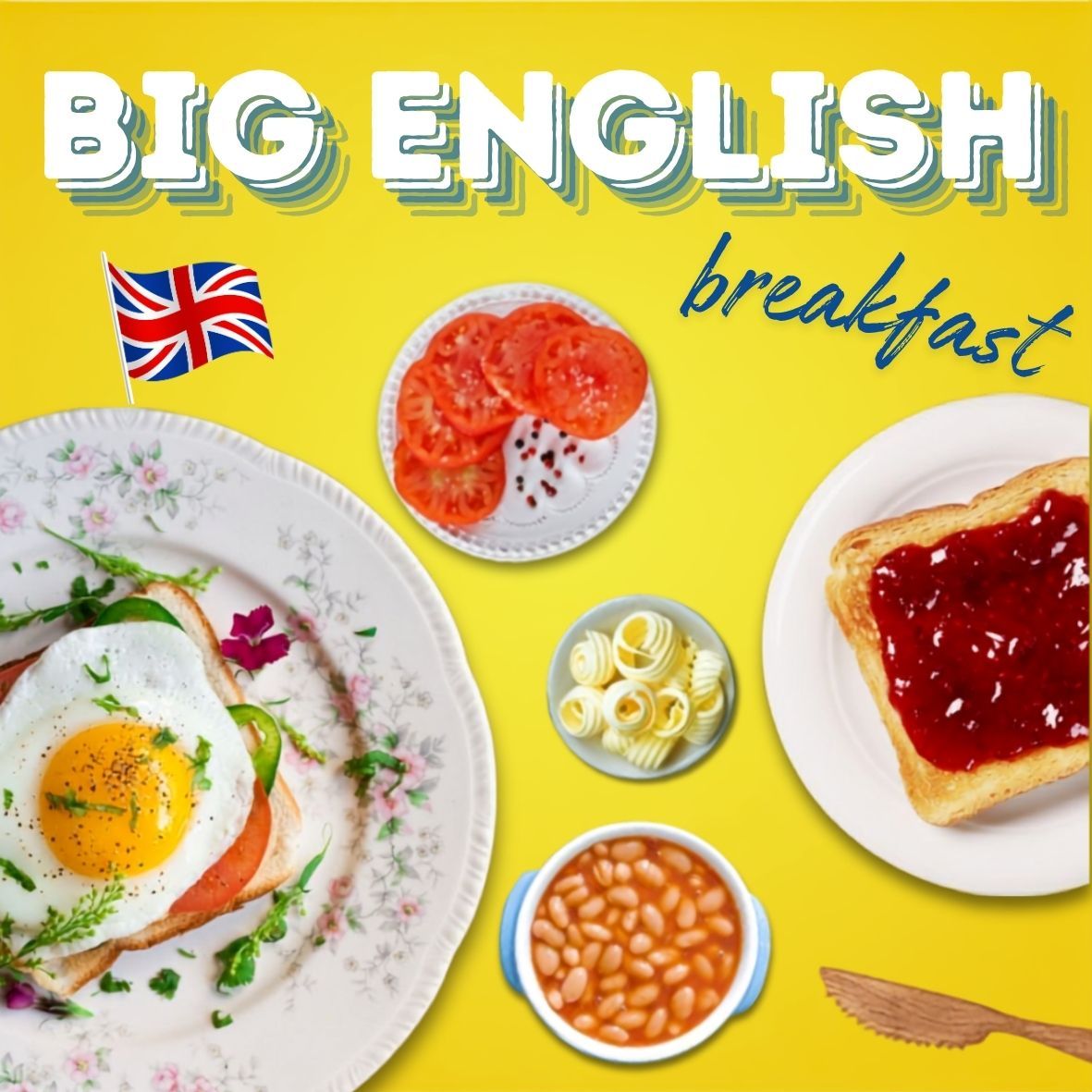 Big English Breakfast - Egg Live Station Big English Breakfast - Egg Live Station