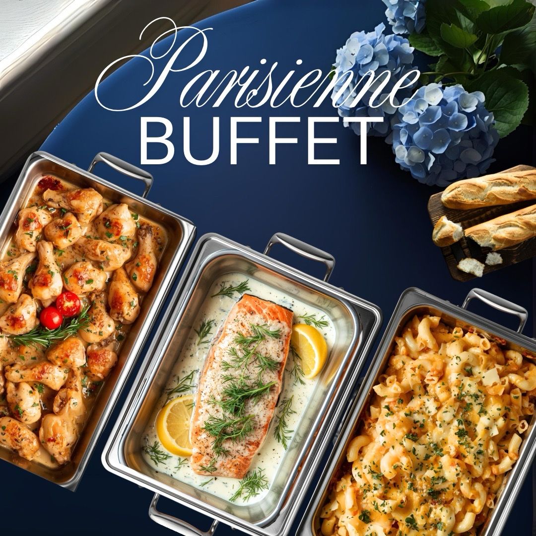 Parisienne Buffet with Live Crepe Station Parisienne Buffet with Live Crepe Station