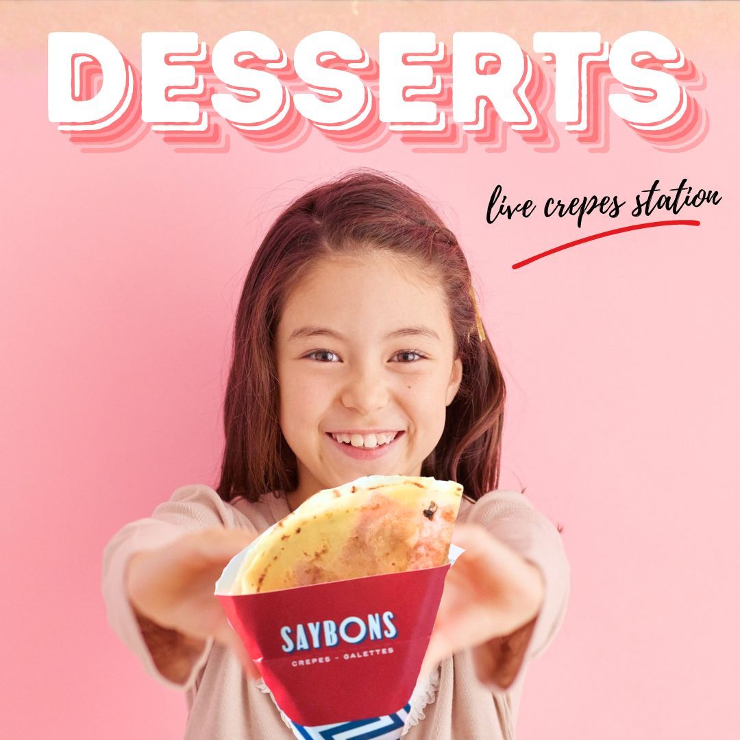 Dessert Crepes Live Station
