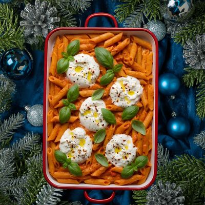 Tomato Penne Burrata (V) Tomato Penne Burrata (V)